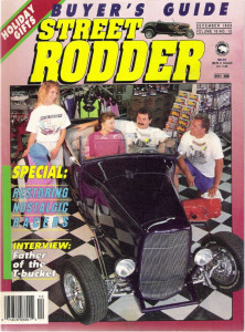 STREET RODDER 1989 DEC - STAINLESS TRIM REPAIRS & MODS, RUNNING BONNEVILLE
